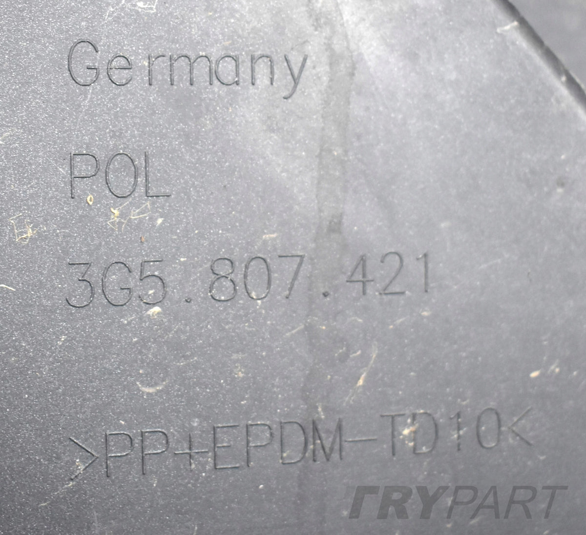 VW PASSAT B8 3G5 REAR BUMPER ORIGINAL SEDAN + BOTTOM