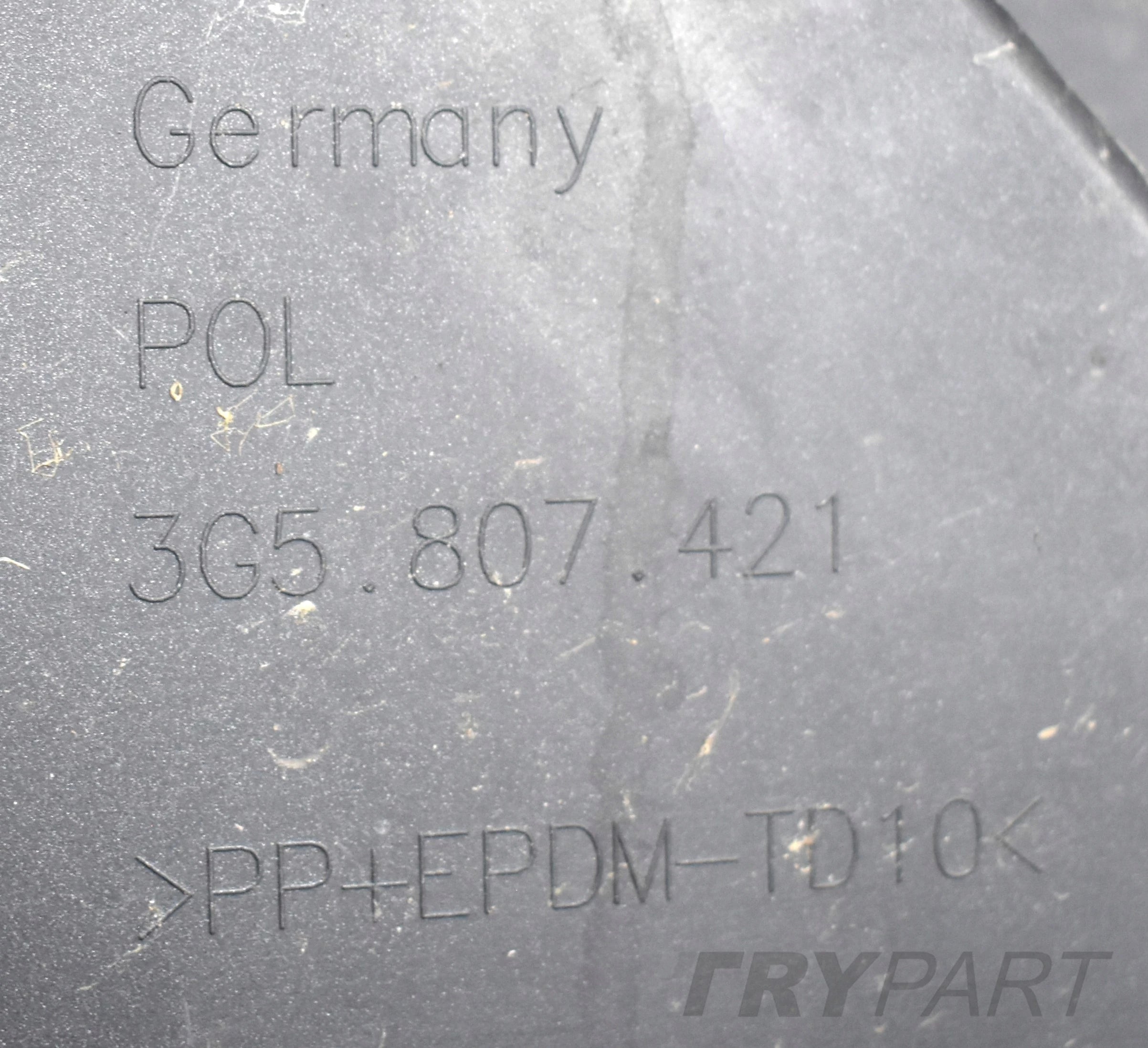 VW PASSAT B8 3G5 REAR BUMPER ORIGINAL SEDAN + BOTTOM