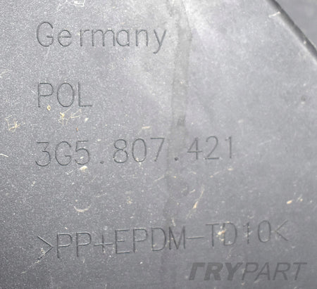 VW PASSAT B8 3G5 REAR BUMPER ORIGINAL SEDAN + BOTTOM