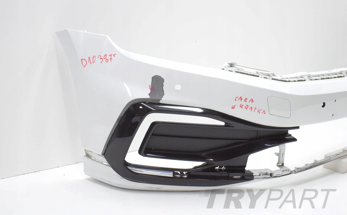 VW PASSAT B8 3G LIFT R LINE FRONT BUMPER ORG + GRILLE + CHROME