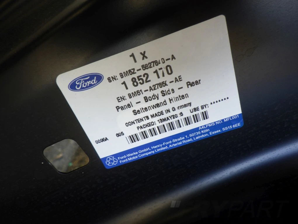 FORD FOCUS MK3 III HB 10- REAR FENDER REAR RIGHT