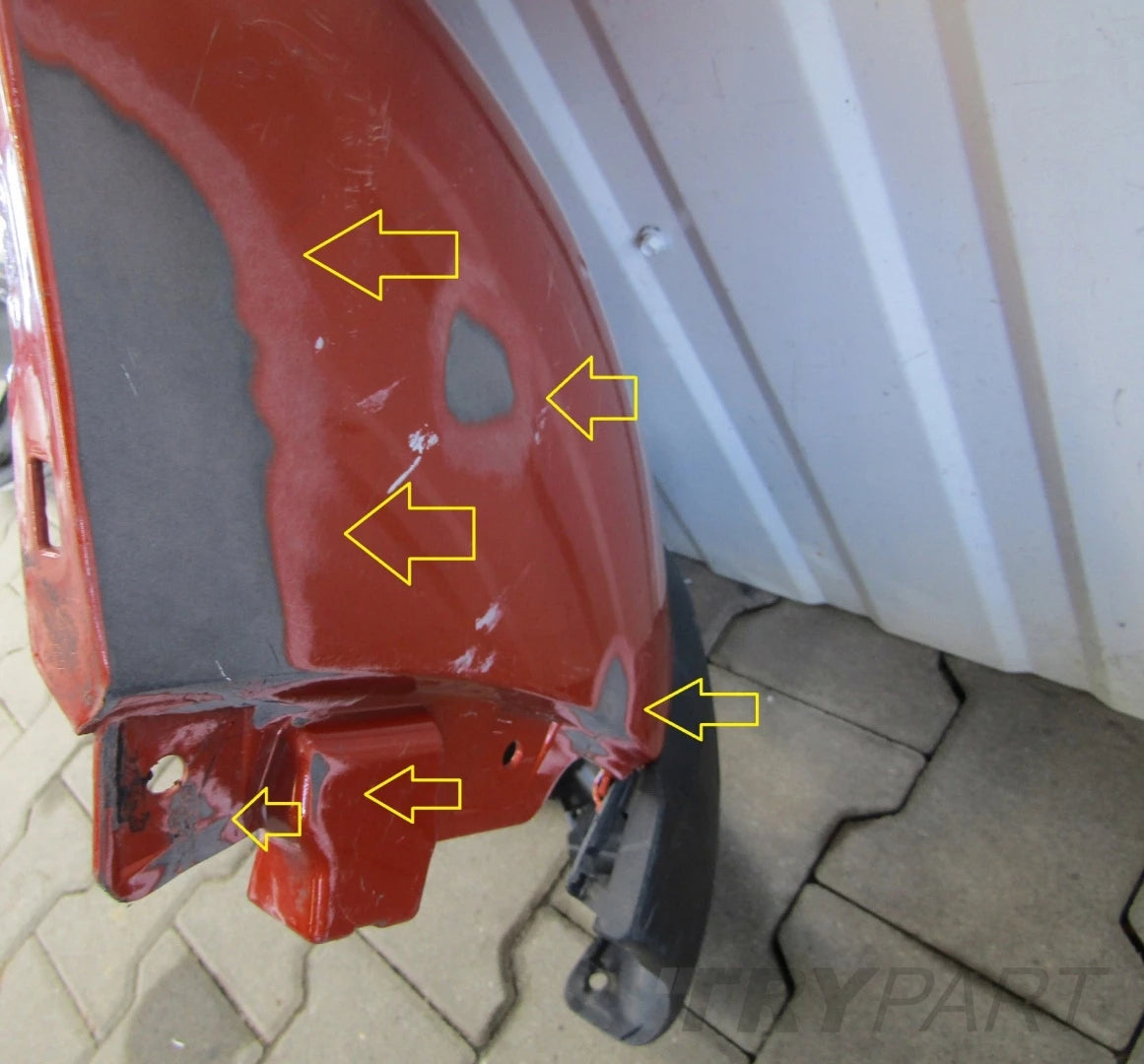 Rear bumper for RENAULT CAPTUR LIFT 17-19