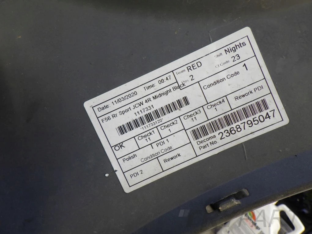 MINI F56 JCW WORKS SPORT Rear Bumper