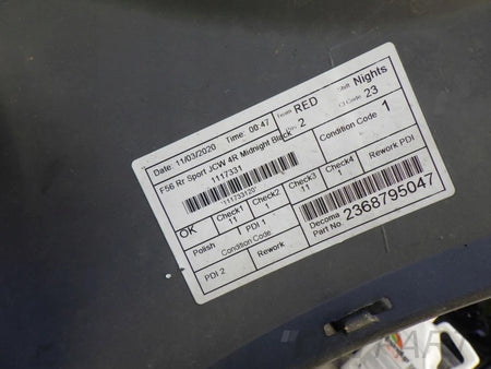 MINI F56 JCW WORKS SPORT Rear Bumper