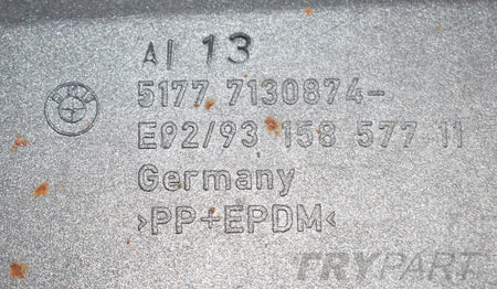 BMW E92 E93 COUPE RIGHT SILL PANEL OEM