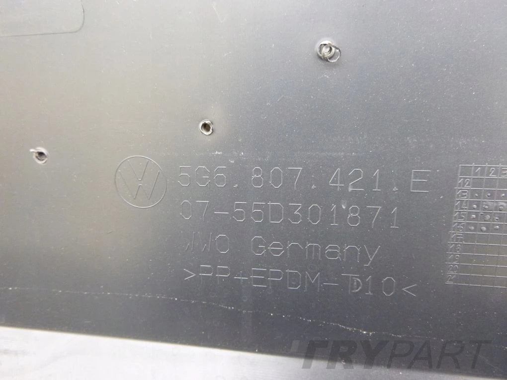 VW GOLF VII GTI GTD R LINE REAR BUMPER