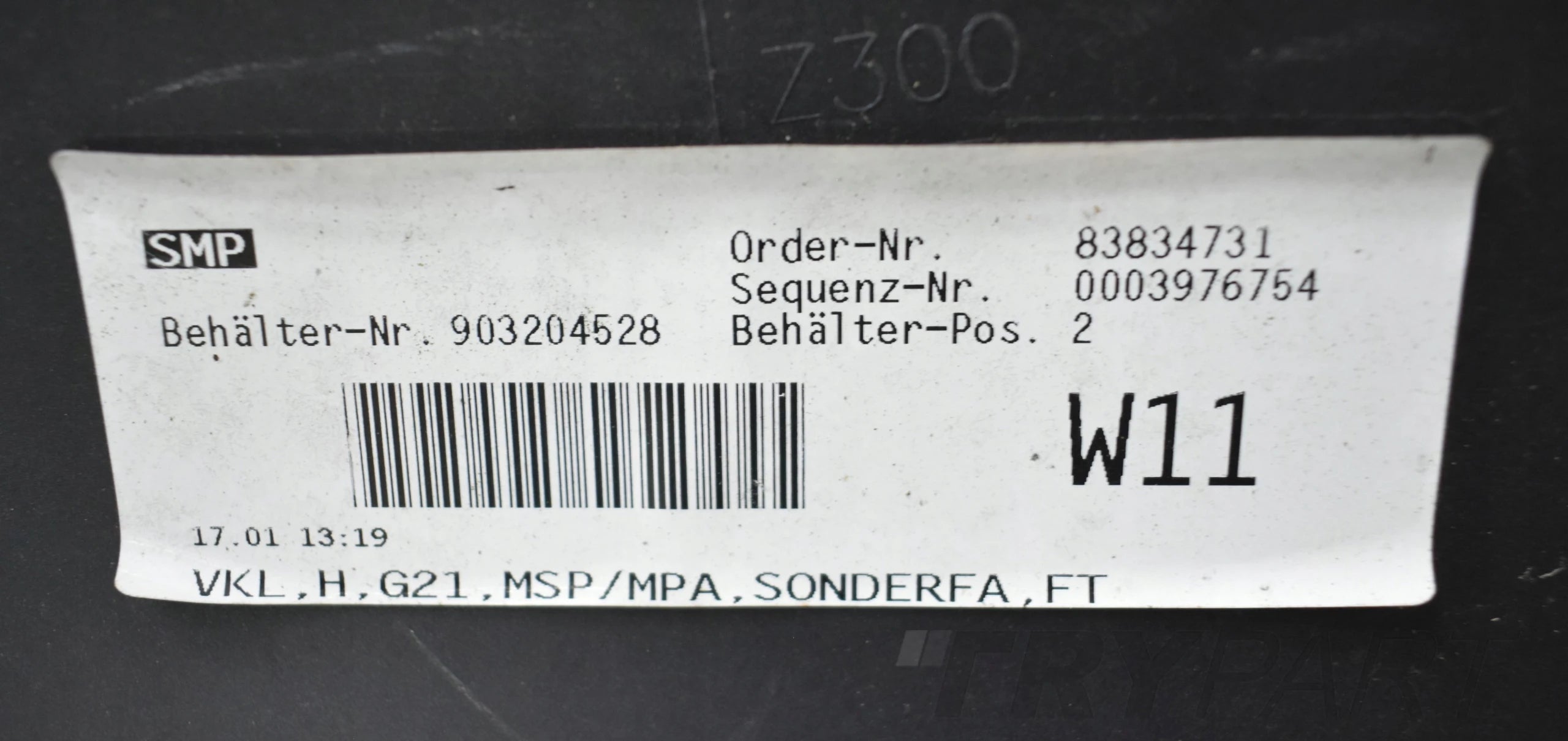 BMW III 3 G21 M PACKAGE REAR BUMPER ORIGINAL STATION WAGON + DIFFUSER