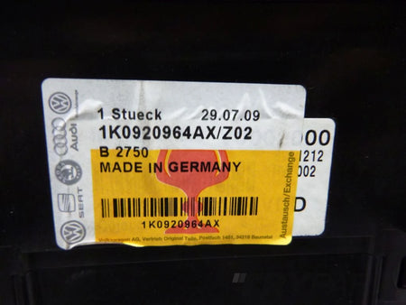 VW GOLF V 5 JETTA IMMOBILISER MODULE KIT