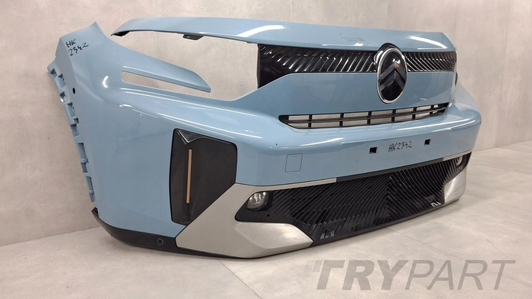 Front Bumper for Citroen C3 e-C3 Aircross II 24- / + Halogen + PDC