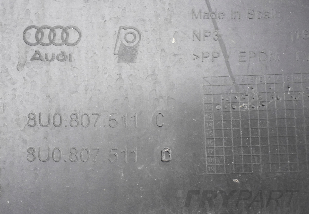 AUDI Q3 8U0 REAR BUMPER ORG