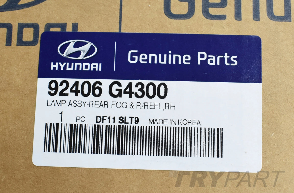 HYUNDAI I30 III FASTBACK RIGHT TAIL REFLECTOR REAR