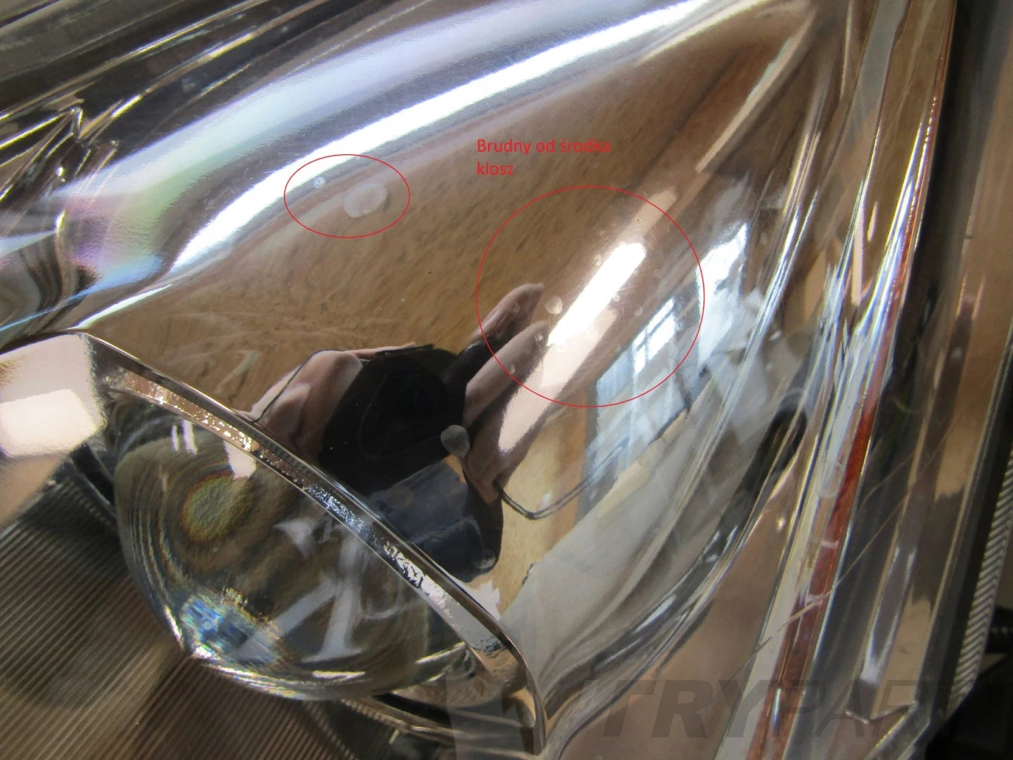Headlight Lexus IS 2 ii STANDARD LENS 05-13 LH