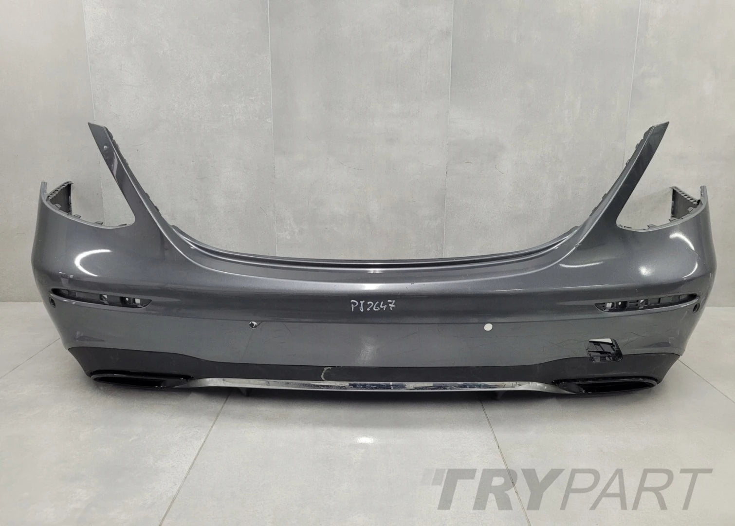 Rear bumper for Mercedes E-Class W213 Sedan AMG 15-20