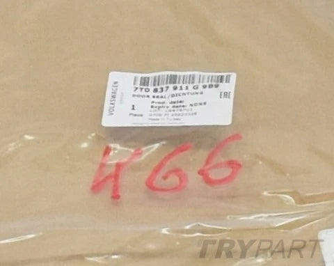 VW T7 MULTIVAN 7T0 DOOR SEAL LEFT FRONT NEW