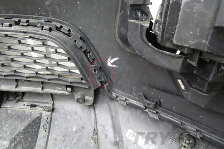 FRONT BUMPER LAND ROVER DISCOVERY SPORT L550 14-18