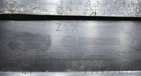 MAZDA 2 DE REAR BUMPER ORIGINAL