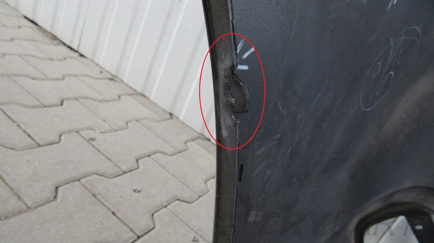 Rear Bumper MITSUBISHI OUTLANDER 3 III LIFT 18-