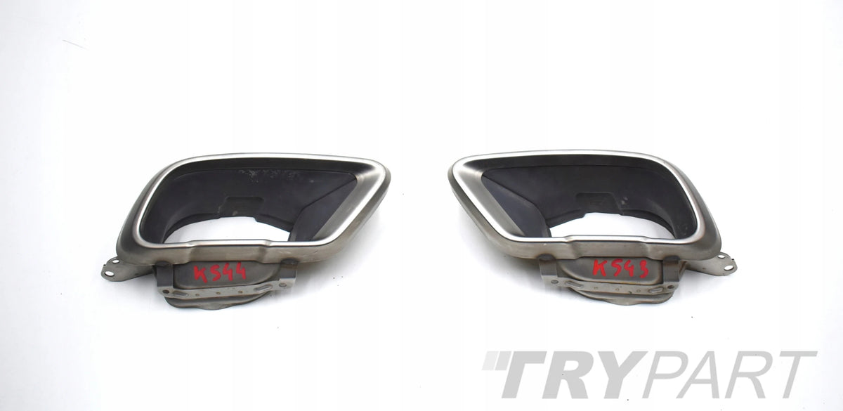 BMW X5 G05 X6 G06 M Package Left Exhaust Tip Chrome OEM