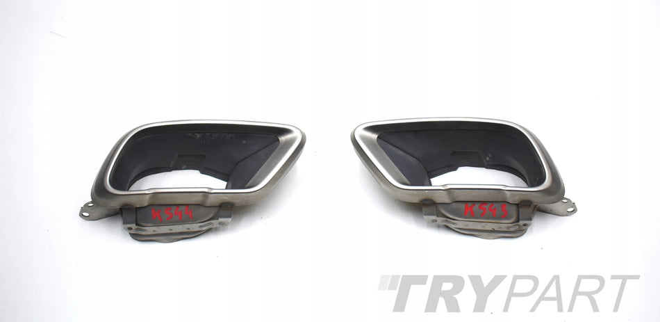 BMW X5 G05 X6 G06 M Package Left Exhaust Tip Chrome OEM