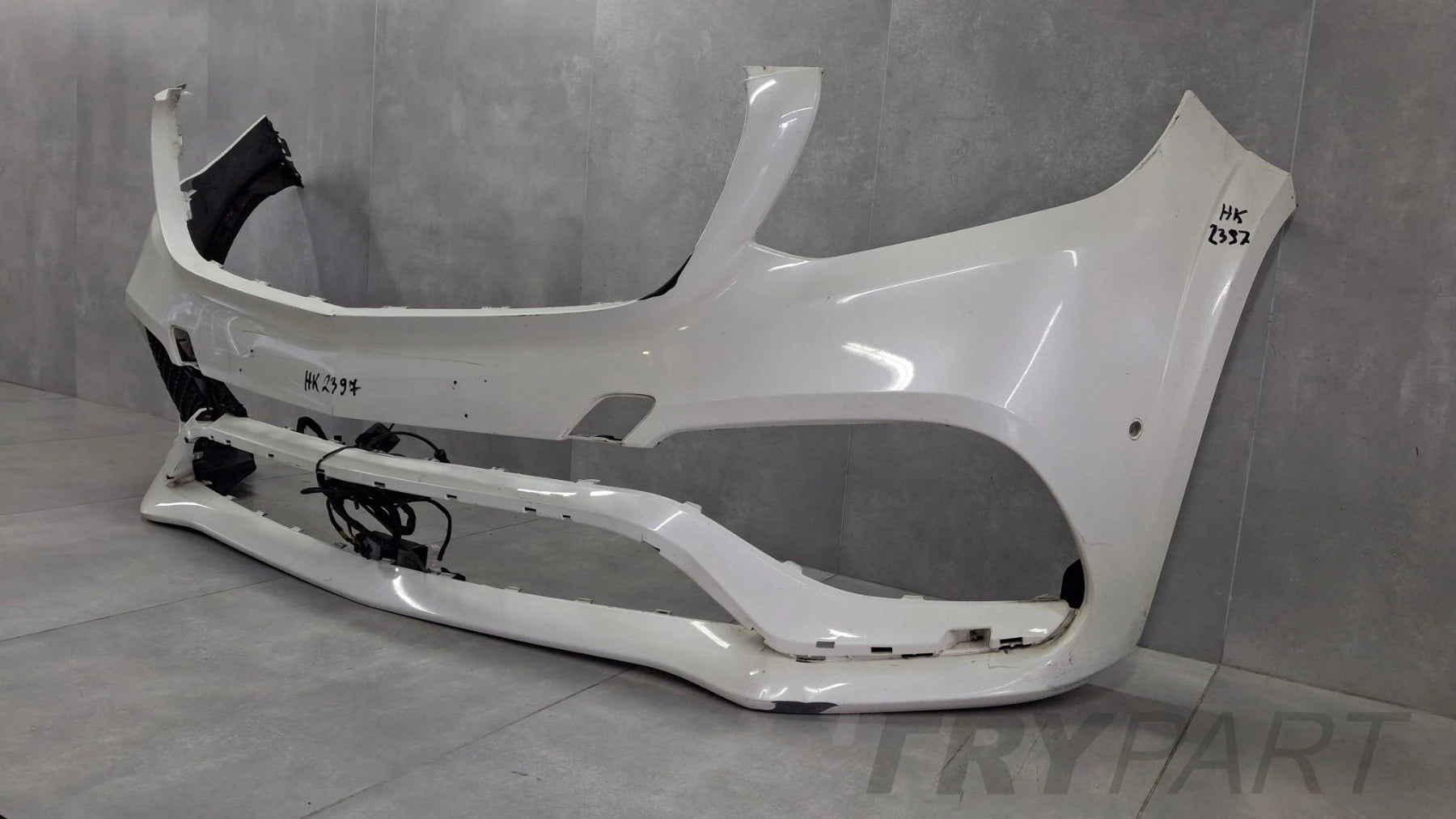 Front bumper Mercedes GLS X166 63 AMG 15-19 / + camera + radars