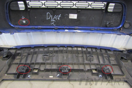Front bumper Citroen C4 Picasso 2 II Lift 16-20