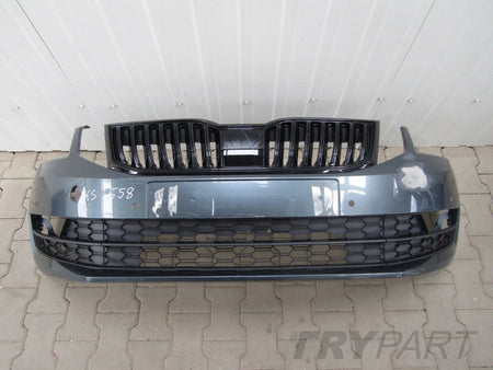 Front Bumper for Skoda Octavia 3 III Lift 5E0 16-