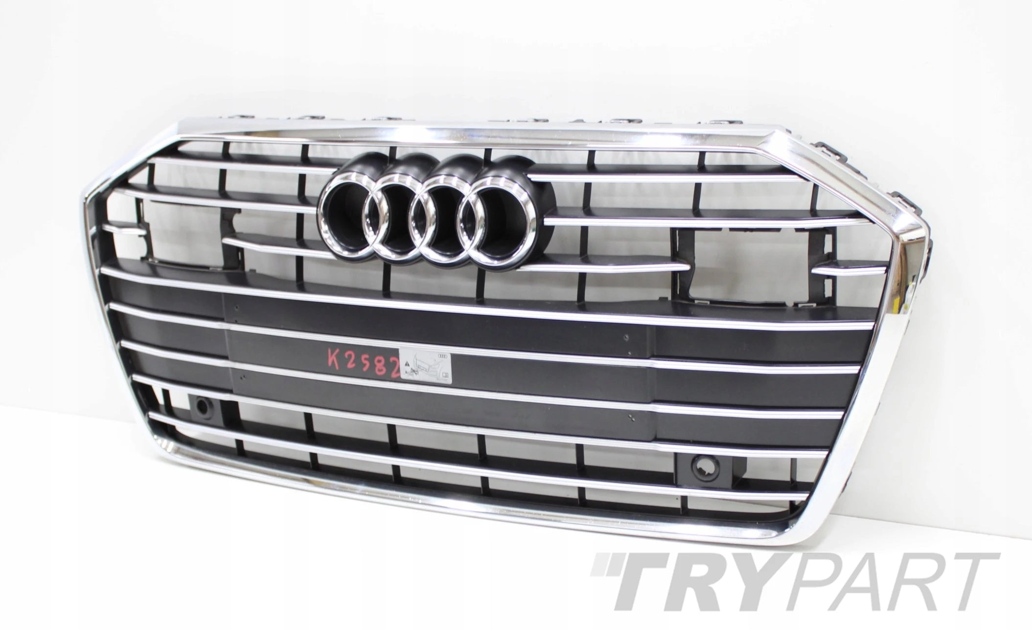 AUDI A6 C8 4K S LINE CHROM GRILLE FRONT BUMPER ORIGINAL 4K0853651