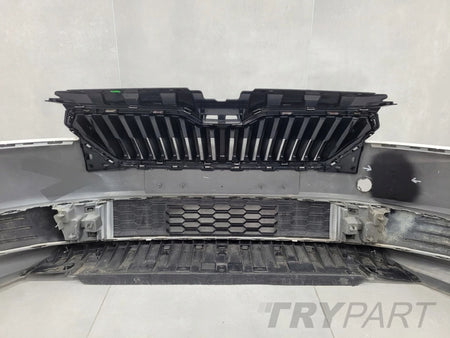 Front Bumper Skoda Fabia 3 III 6V0 Lift 18-21