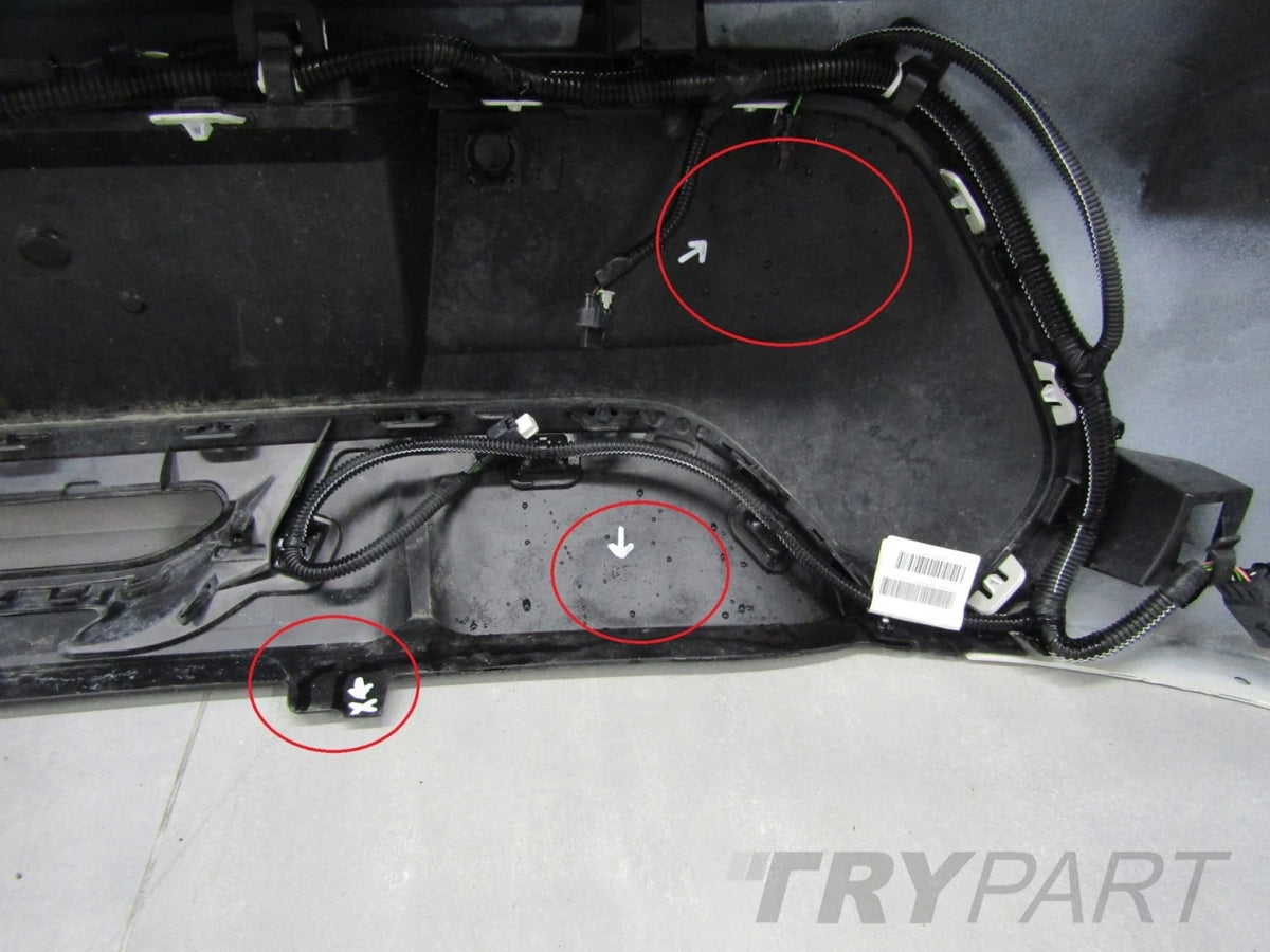 Rear Bumper for Peugeot 208 II 19- (+ harness)
