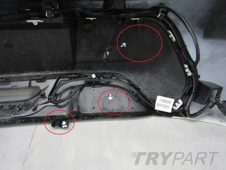 Rear Bumper for Peugeot 208 II 19- (+ harness)