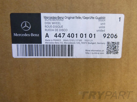 Mercedes Vito V-Class 16 6.5J 5x112 ET52 Rim