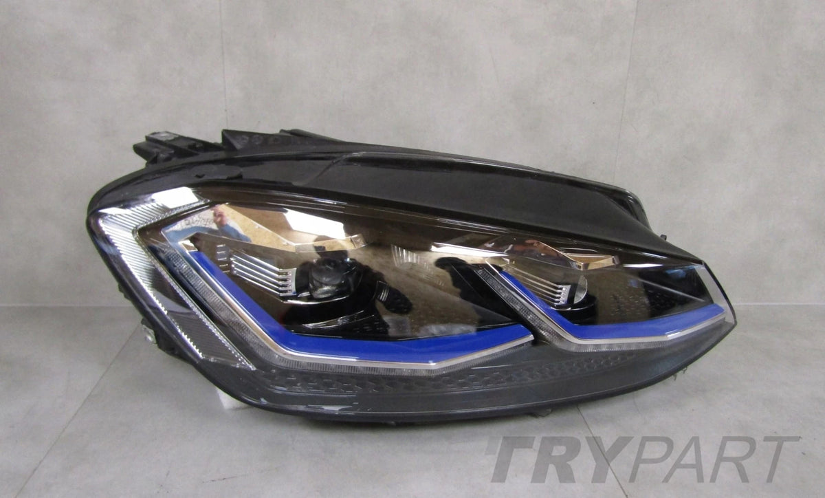 FRONT HEADLIGHT VOLKSWAGEN GOLF 7 VII GTE LIFT FULL LED 16-20 RH RIGHT