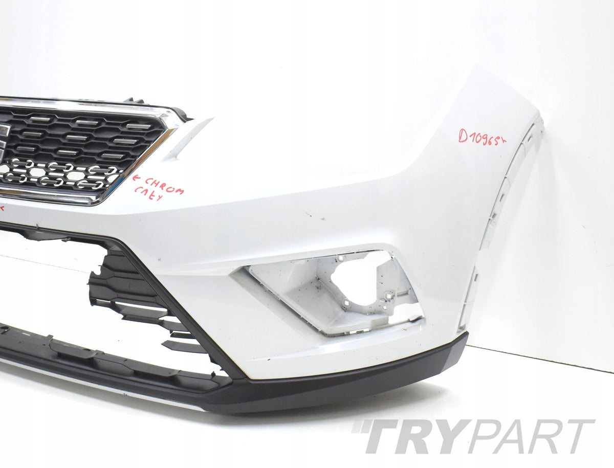 SEAT ARONA 6F9 FRONT BUMPER ORG + CHROME