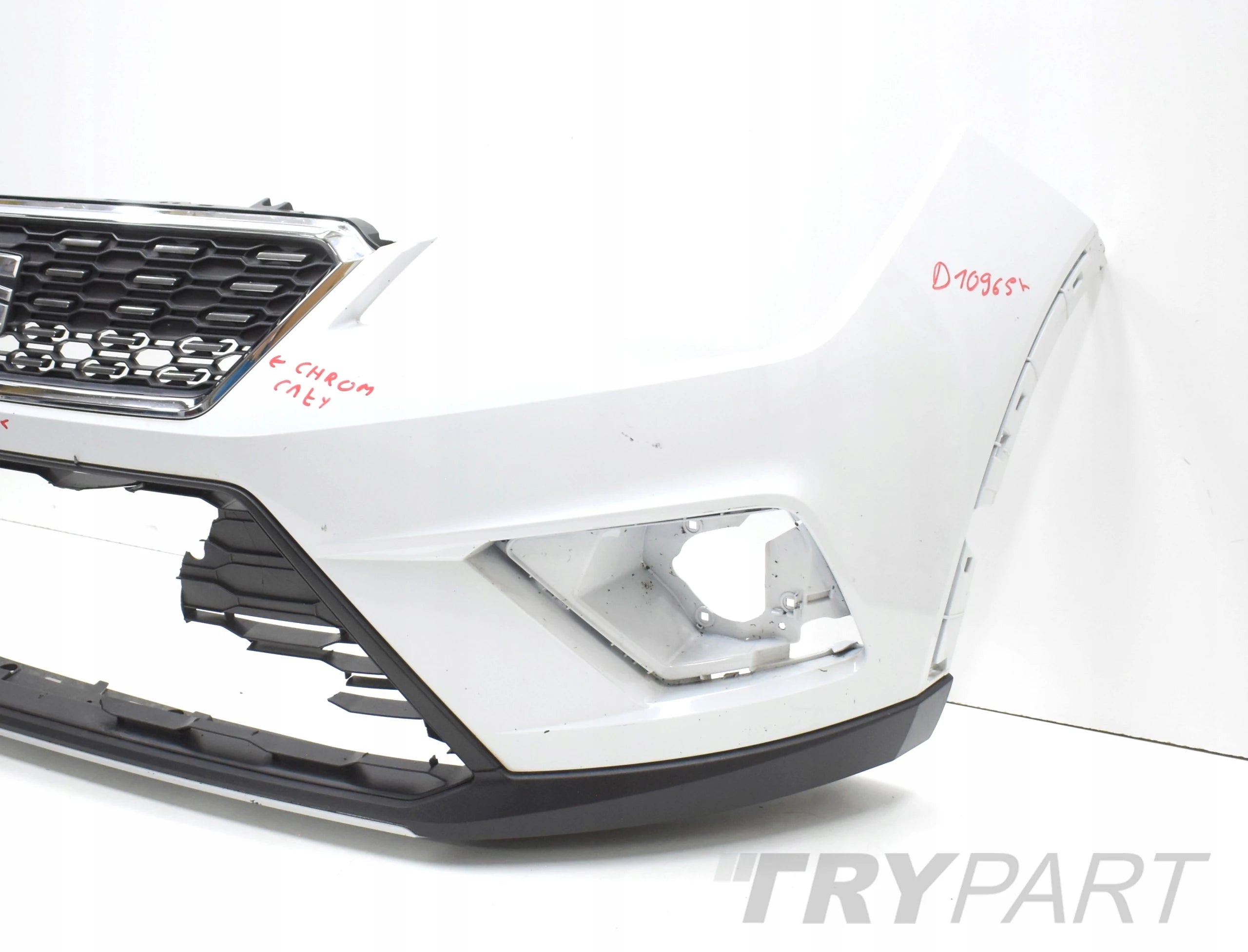 SEAT ARONA 6F9 FRONT BUMPER ORG + CHROME