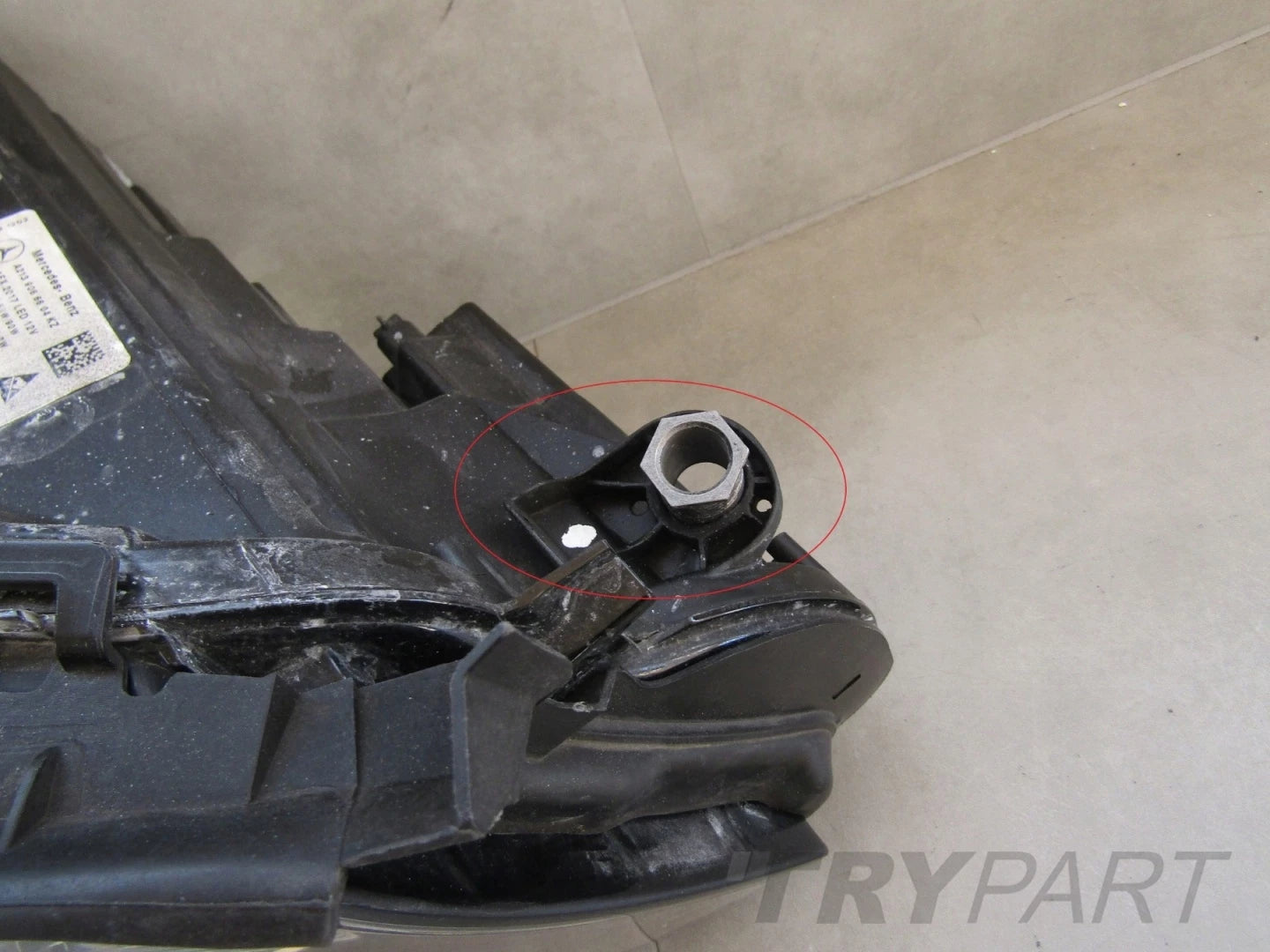 MERCEDES W213 HEADLIGHT FULL LED MULTIBEAM BLUE HYBRID 16-20 RH A213