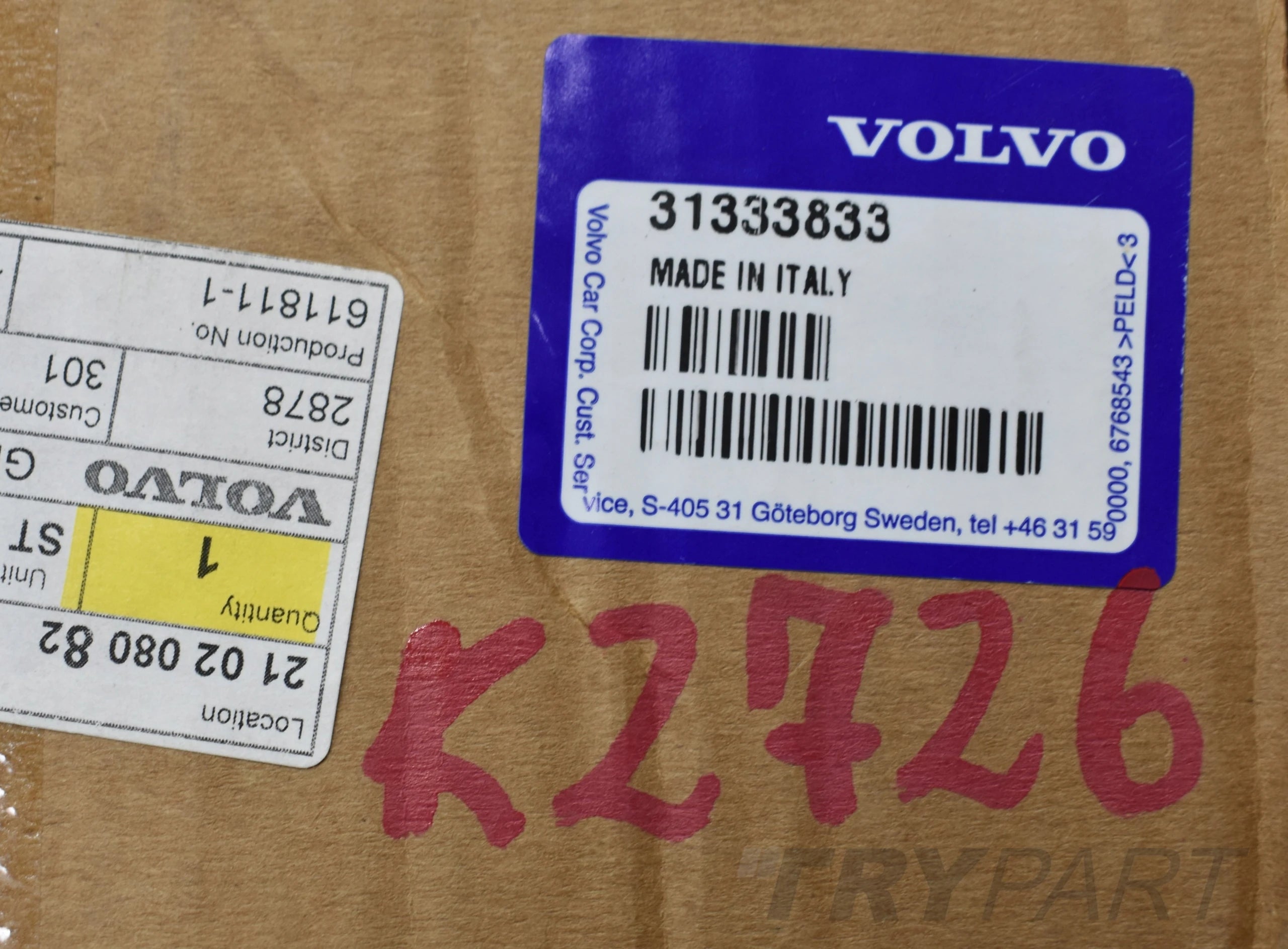 VOLVO XC60 XC-60 I LIFT CHROME GRILLE BUMPER FRONT ORIGINAL NEW 31333833