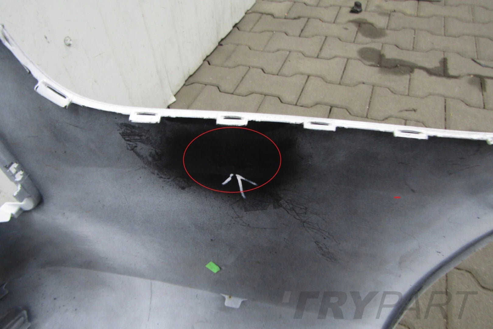 Rear bumper MERCEDES VITO W447 14-19 LONG