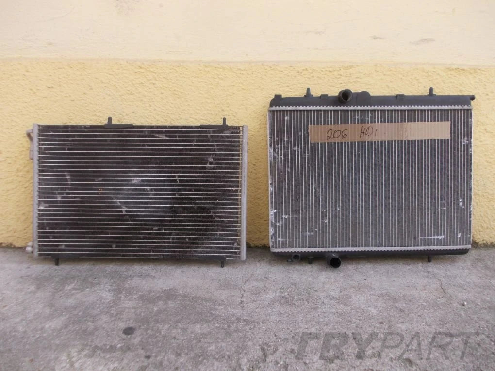 PEUGEOT 206 HDI AIR CONDITIONING RADIATOR