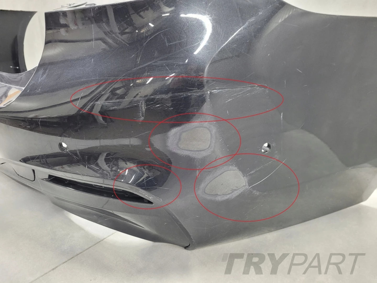 Rear Bumper for BMW 5 G30 M-Package Sedan 17-20