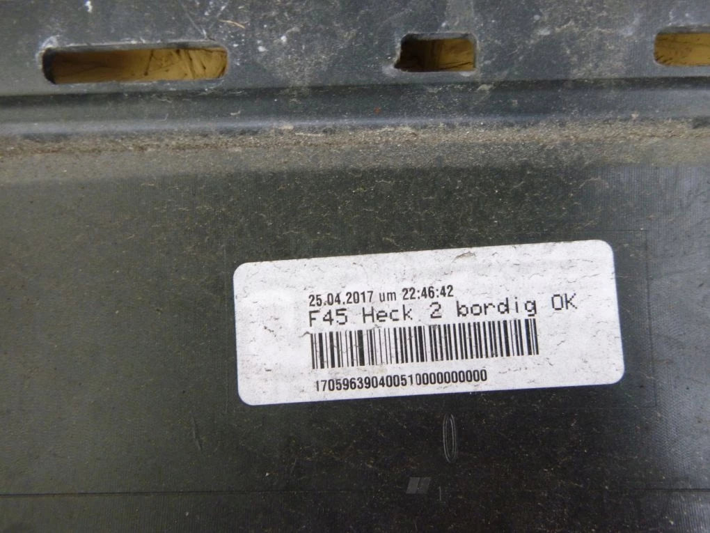BMW 2 F45 ACTIVE TOURER rear bumper