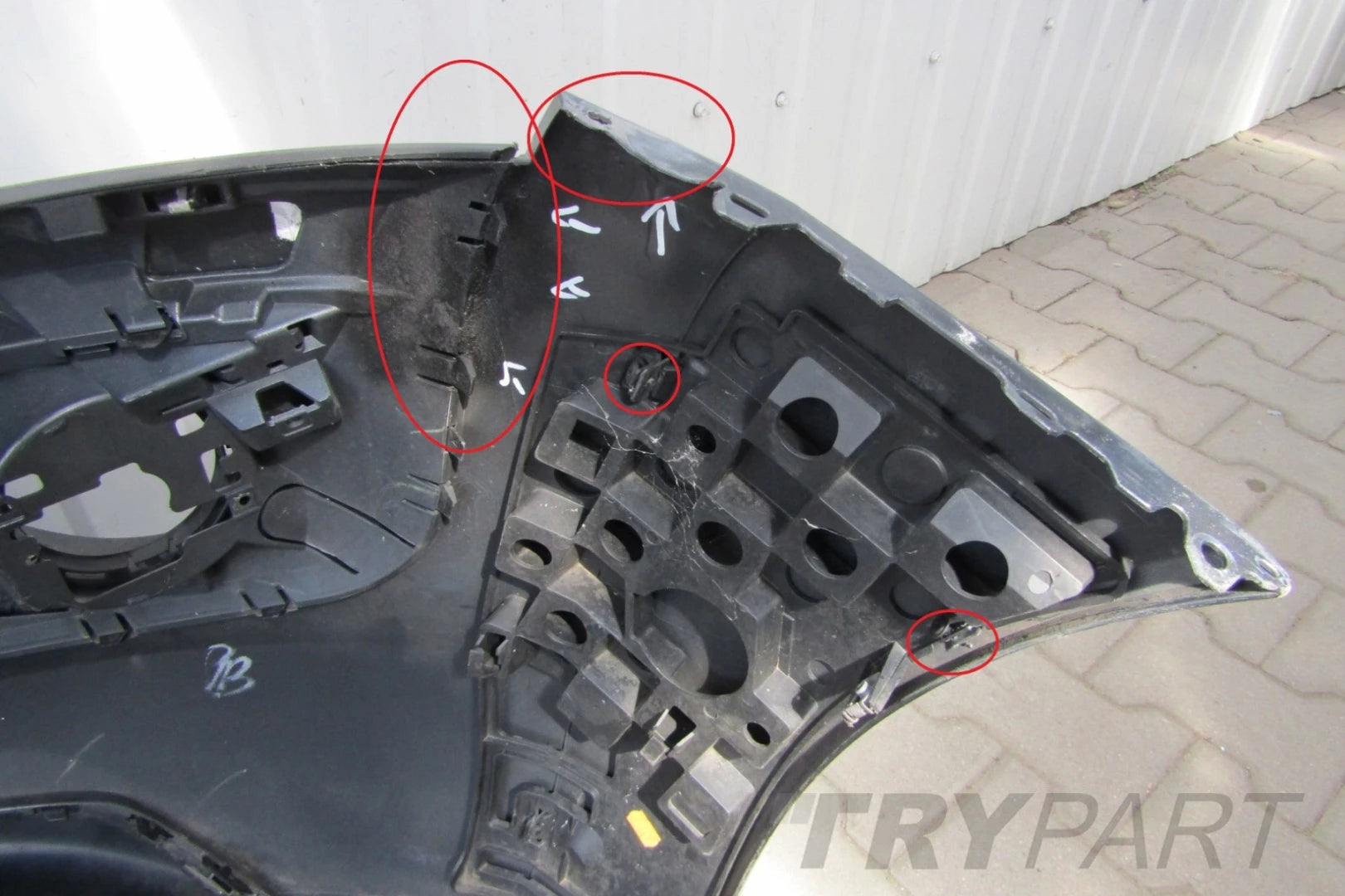 Front Bumper for Peugeot 3008 1 I 09-12