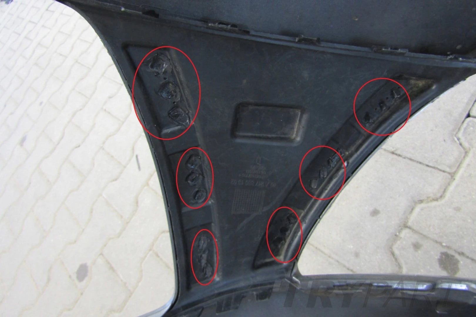 Front Bumper Mercedes B-Class W247 AMG 18-