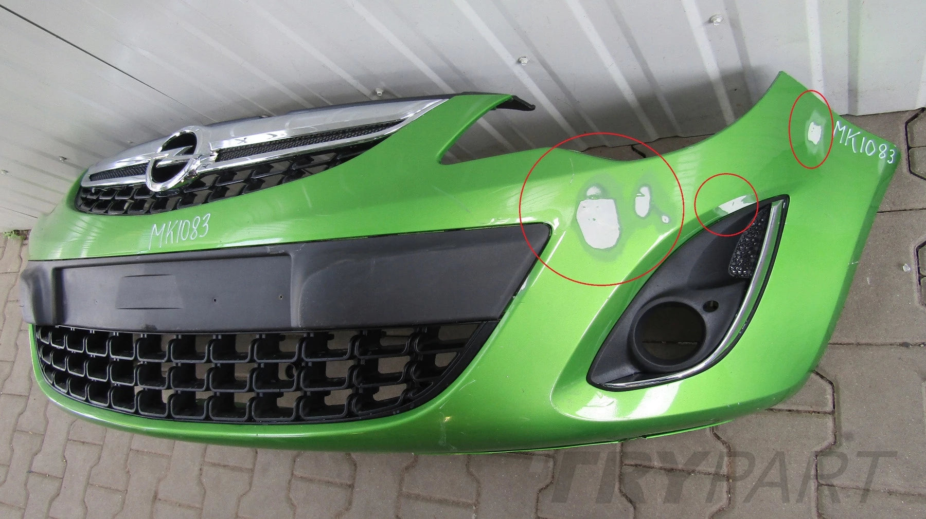 Front Bumper Opel Corsa D Facelift 11-14