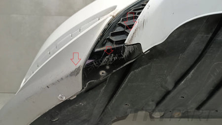 Front Bumper for Ford Focus Mk3 III Facelift ST Line 14- / Cover + Reinforcement