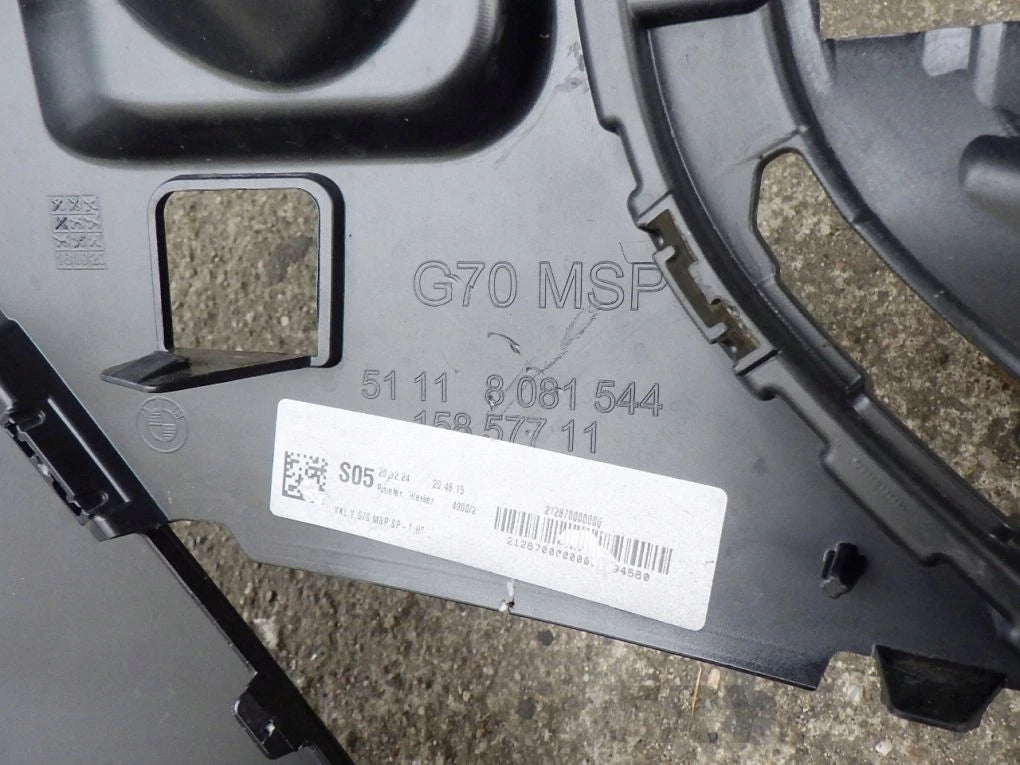 BMW 7 I7 G70 M PACKAGE 2022- front bumper