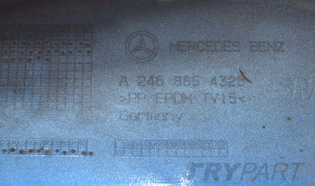 MERCEDES B CLASS W246 LIFT FRONT BUMPER FRONT ORIGINAL