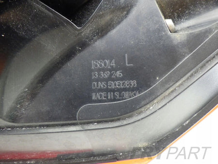 OPEL CASCADA left rear lamp