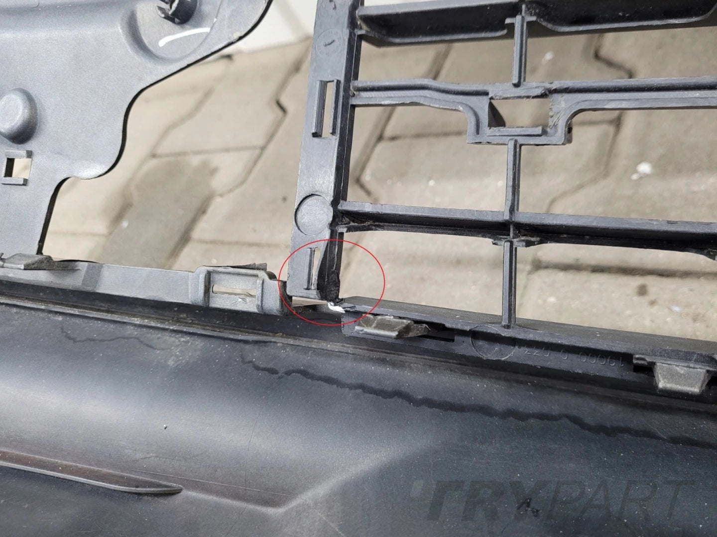Front Bumper A-KLASA W169 169 LIFT 08-12
