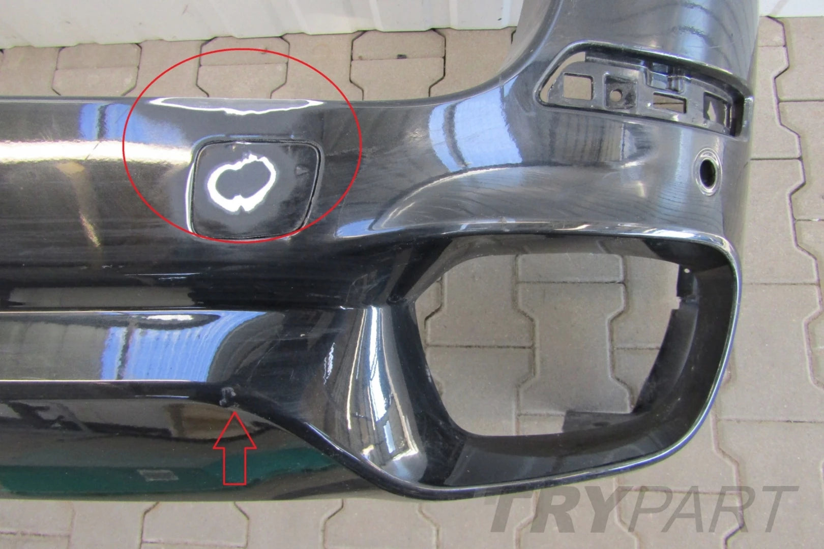 Rear Bumper BMW X5 F15 M-Package 13-18 (reinforcement)