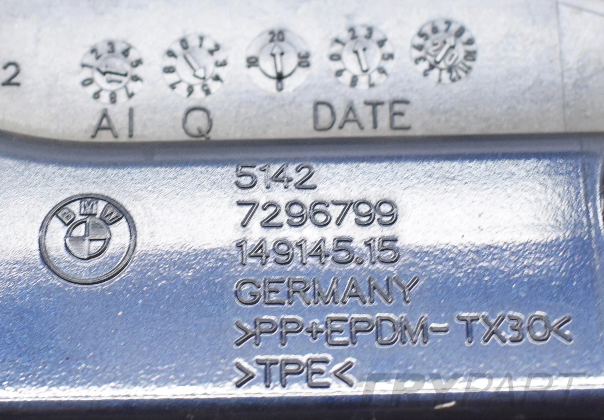 BMW I3 LCI LEFT REAR DOOR PANEL COVER